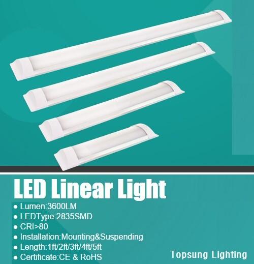 Buy cheap 4ft 24*75*1200mm Color Adjustable modern batten light from wholesalers