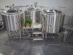 Buy cheap 1000L Semi Automatic Stainless Steel Beer Making Equipment With Three Vessels from wholesalers