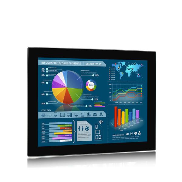 Buy cheap 1000nits 17 Inch Industrial Touch Screen Display Embedded For Outdoor from wholesalers