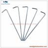 Buy cheap 7" Steel round wire tent peg tent stake from wholesalers