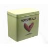 Buy cheap Unique vintage cookie storage tin in bulk from wholesalers