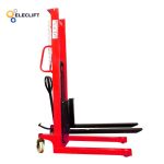 1000kg Capacity Manual Pallet Stacker With 3000mm Max Lifting Height