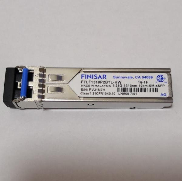 Buy cheap High Output SFP Transceiver Module FINISAR LR 1G 1310nm 10KM FTLF1318P2BTL-HW from wholesalers
