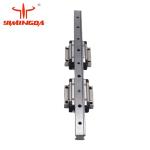 PN 124668 Auto Cutter Parts Prismatic Rail With 2 MPH9