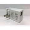 Buy cheap Energy Saving 2.4 Amp USB Wall Charger , Customized Quick USB Power Charger from wholesalers