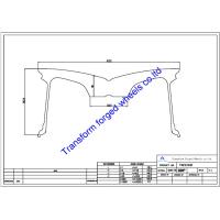 Buy cheap TM221002 22X10 inches forged wheels monoblock wheels blanks Dimple style barrel product