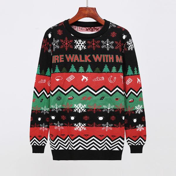 Buy cheap Fashion Christmas Ugly Sweater Snowflake Pullover Apparel Winter from wholesalers