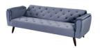Vintage Indoor Functional Sofa Bed 2 In 1 Function Wear Resistance