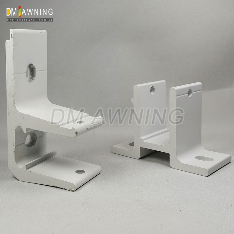 Awning Spare Parts and Components U Brackets, Aluminum Awning Wall Mount Brackets