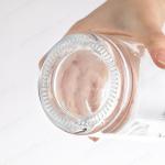 100ML 250ML 375ML 500ML Round Glass Bottle With Cork Healthy Lead Free Glass