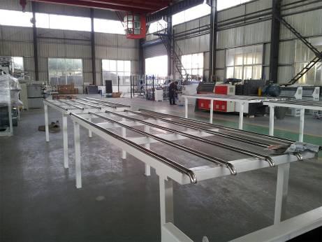 pvc roof tile colour sheet synthectic resin making machinery