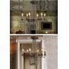 Buy cheap Wood Bead Chandelier Light Fixtures 6 Lights For Living room Bedroom Lighting (WH-CI-05) from wholesalers