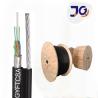 Buy cheap G652D single mode Outdoor Optical Fiber Figure 8 Armored Cable GYFTC8A Stranded Steel Wire Strengthen from wholesalers