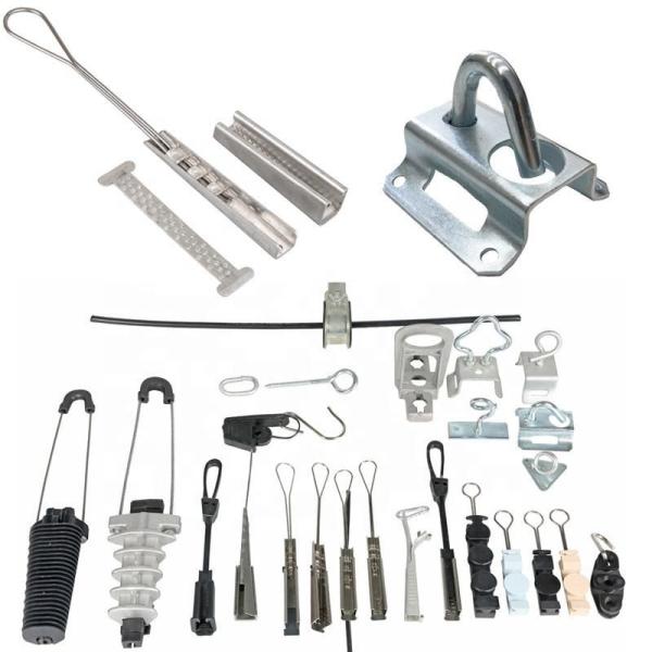 Buy cheap FTTH Fiber Optic Suspension Cable Nylon Clamp for Plastic Insulation and Dead End from wholesalers