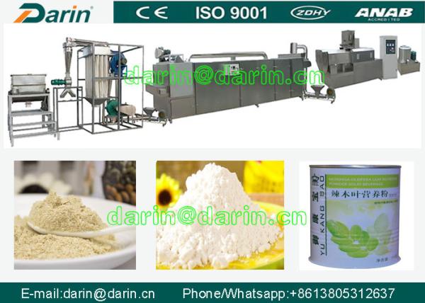 Quality nutrition grain powder processing line nutrition rice powder baby cereal food processing line/machine for sale