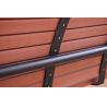 Buy cheap 3 Seater Garden Outdoor Recycled Plastic Benches With Back And Middle Armrest from wholesalers