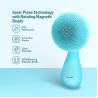 Buy cheap 300mAh Blue Silicone Facial Cleansing Brush Electric from wholesalers