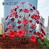 Buy cheap 150cm Outdoor Metal Sculpture Flower Sea Metal Garden Statues from wholesalers