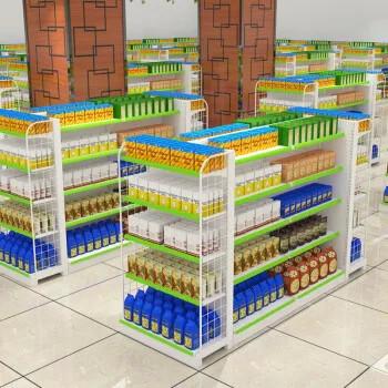 Buy cheap Affordable Price Beautiful Design Used Gondola Shelving Supermarket Shelves from wholesalers