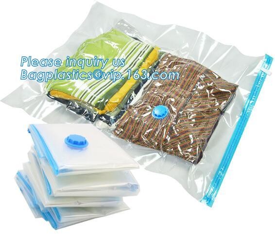 Compression Bag Space Saving, compressible vacumm seal storage bag, vacuum traveling bag without valve, bagplastics, pac