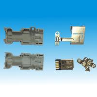 Buy cheap PA9T Insulator IEEE1394 SCSI Male Solder Connector product
