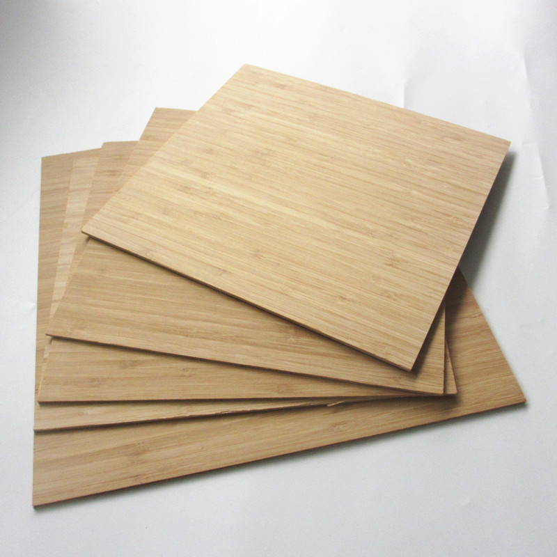 Furniture Plywood Panel 1 Ply Laminated Bamboo Board from chinese factory direct sale with high quality