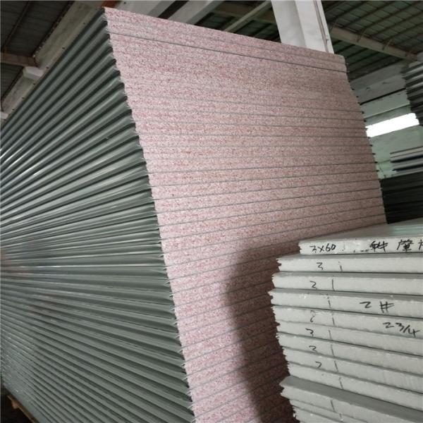 Buy cheap lightweight waterproof grey white metal sheet 50mm modified eps sandwich panel from wholesalers