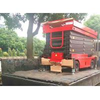 Buy cheap 2.2kw/3kw Hydraulic Manual Electric Scissor Lift , Narrow Scissor Lift With product