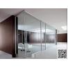 Buy cheap 12mm Office Glass Partition With Aluminum Profiles For Natural Light And Sound Control from wholesalers