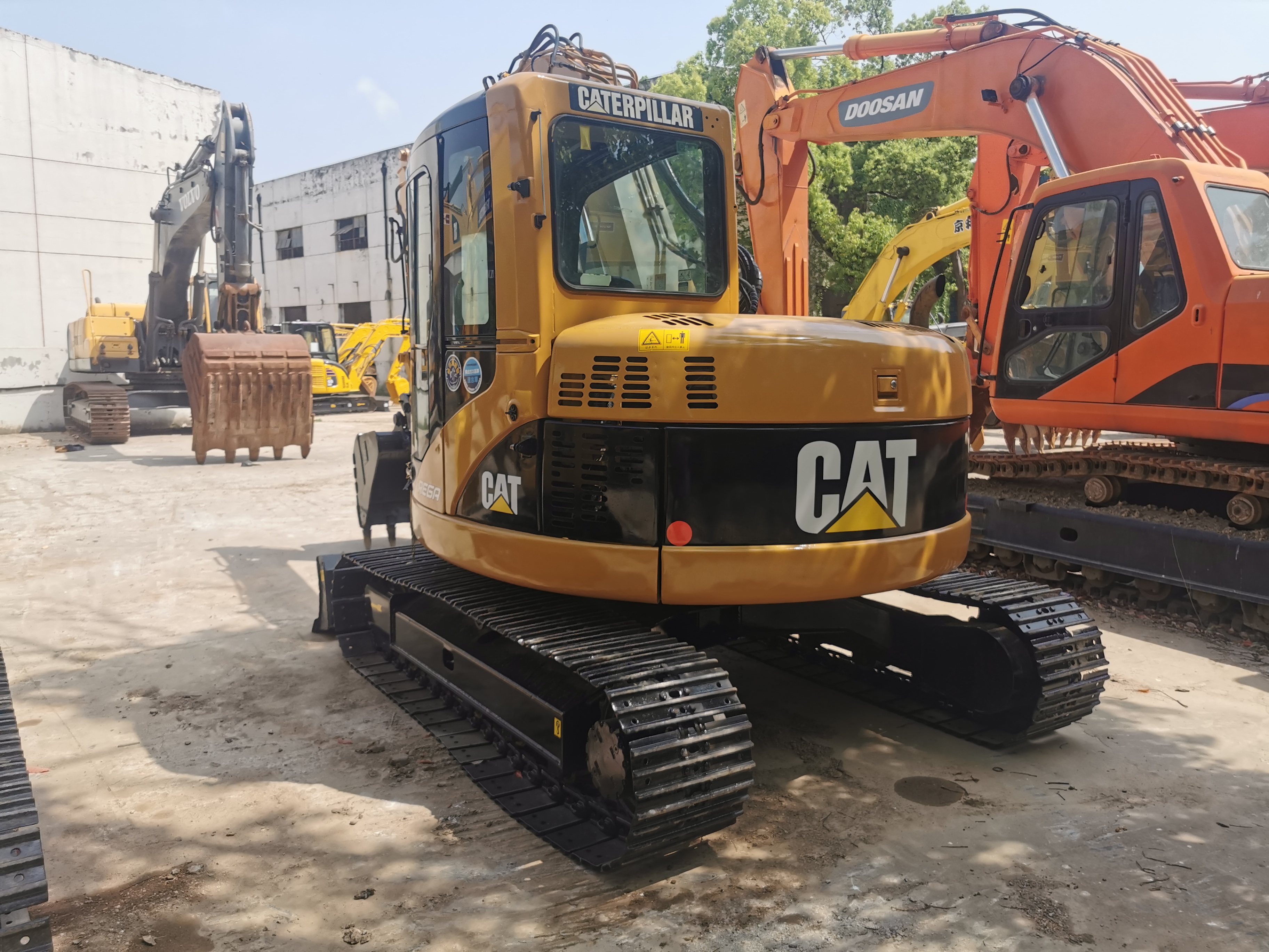 Original CAT308C Used Excavator with Original Hydraulic Valve and Working Performance
