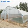 Buy cheap High Tunnel UV Resistant 100 150 200mic PE Plastic Sheeting Single-span Greenhouse from wholesalers