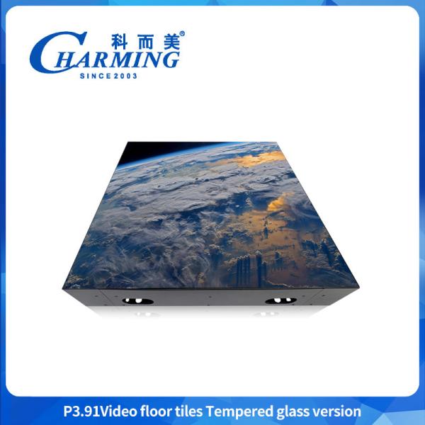 3d GOB Dance Floor Wedding P3.91 Led Display Front Maintenance Waterproof Dance
