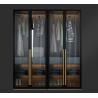 Buy cheap 22mm Bedroom Glass Door Wardrobe Sliding Doors Closet For Bedroom Furniture from wholesalers