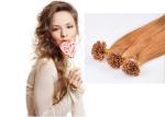 1 Gram Pre Bonded Hair Extensions , Straight Pre Bonded Keratin Hair Extensions