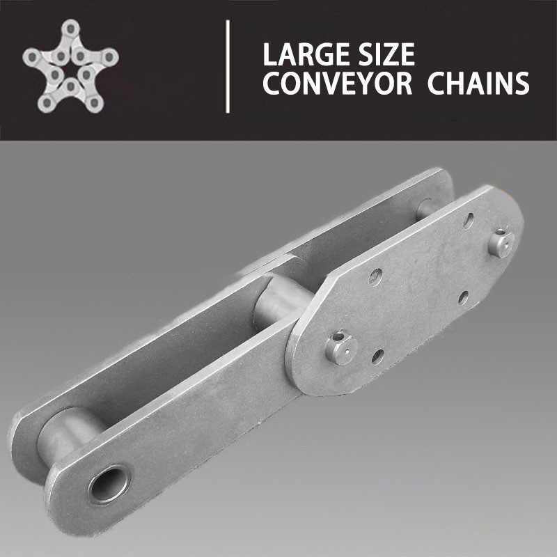 OEM Free Flow Conveyor Roller Chain 12.7 - 25.4 mm