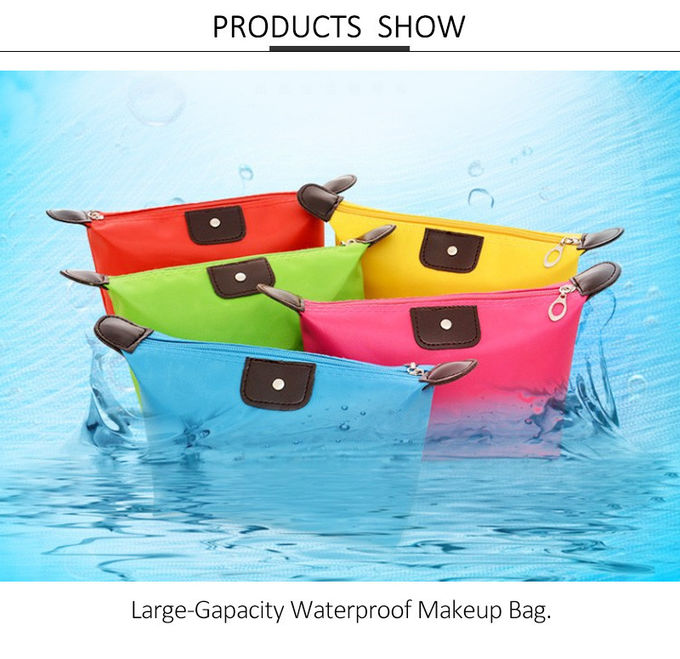 High Quality Customizable Polyester Fashion Style Nylon Pouch Bag