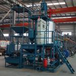 Shot Blast Aluminum Spray PLC EPS Ceiling Machine