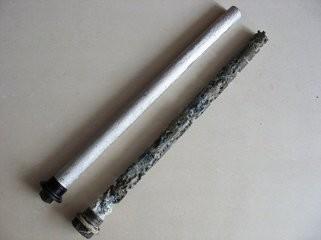 AZ31 AZ63 Magnesium Alloy Water Heater Anode Rod Bars For Galvanized Steel Caps