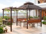 Outdoor Insect Prevention PVC Column Garden Arches and Arbors for Balcony Farm