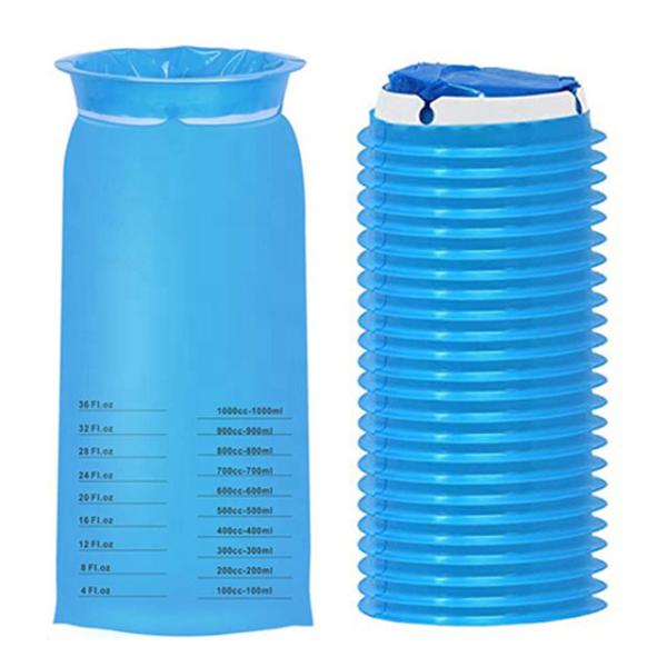 Buy cheap Custom Disposable Emesis Bags Blue Car Nausea Bags Vomit Bags For Motion Travel from wholesalers