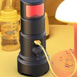 Hand Crank Generator Emergency Flashlight Mobile Phone Charger Outdoor Camping