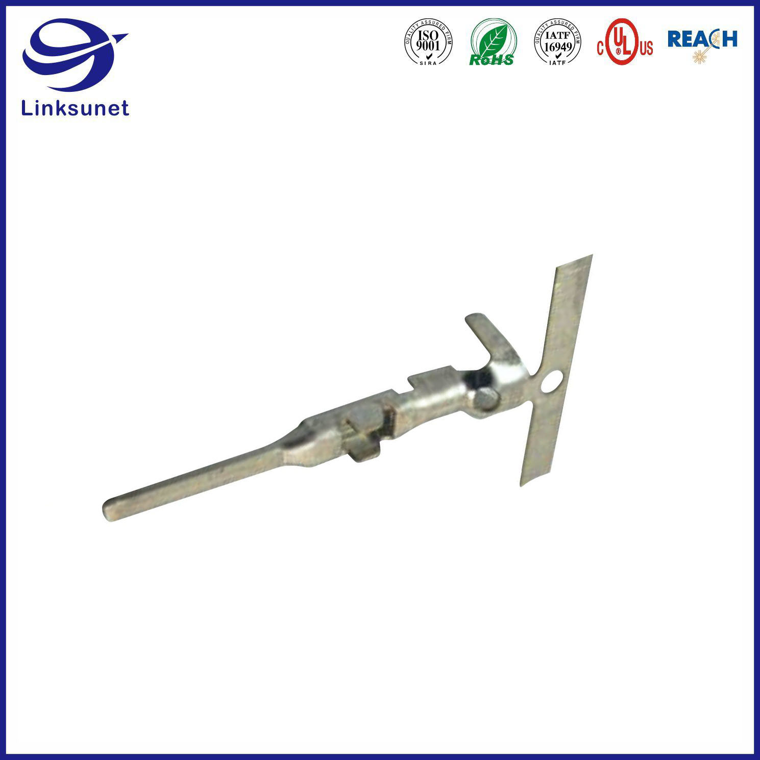 Superseal 1.5 20 - 22AWG Crimp Tin Terminal For Safety Systems Wire Harness