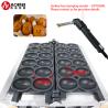 Buy cheap Commercial Electric Egg Smile Shape Waffle Maker with Grilling / Panini Press Plates from wholesalers