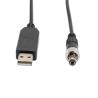 Buy cheap USB 5v to 12V DC screw mount connector cable from wholesalers
