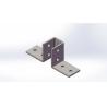 Buy cheap 10 Ft. 12 Gauge Silver Zinc Plated Steel Strut Channel 4 Holes Base UL Listed from wholesalers