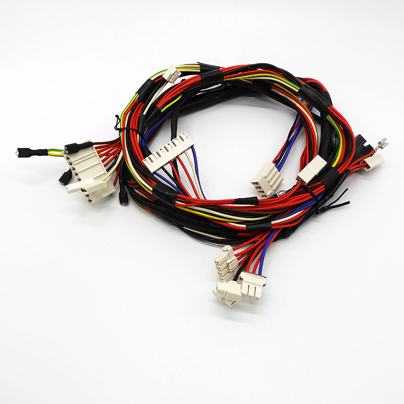 24 Pin Auto Connector For Roasting And Baking Equipment Wiring Harness Cable Assembly