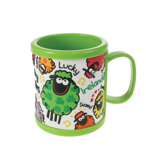 Buy cheap Eco-friendly Custom Logo Soft PVC Mug 3D Embossed Logo Design Silicone Mug Kids Personalized Children's Washing Cup from wholesalers