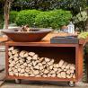 Buy cheap 1200mm Cooking Plate Steel BBQ Grill for Wood/charcoal Fuel and Customization from wholesalers