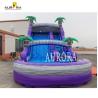 Buy cheap Purple Giant Inflatable Water Slide Waterproof For Summer Fun from wholesalers
