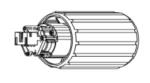 Brushless DC Motor 140V 120000RPM 16M/S KG-2531DC140 Hair Dryer Motor